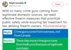 Goodale Gun Lie