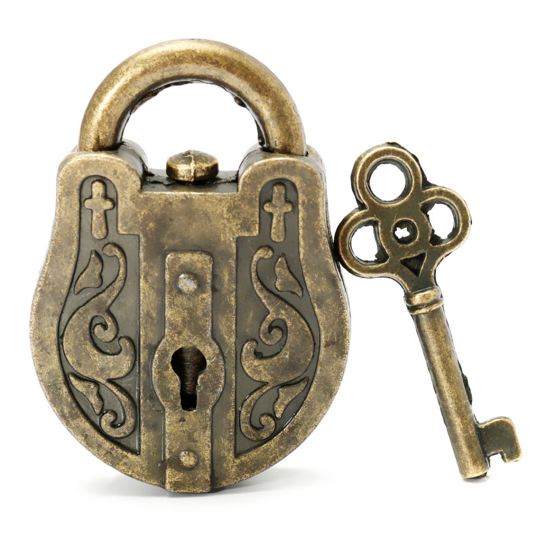 Padlock-and-key